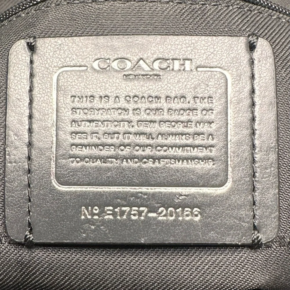 Coach Black Chain Prairie Satchel - Picture 8 of 12